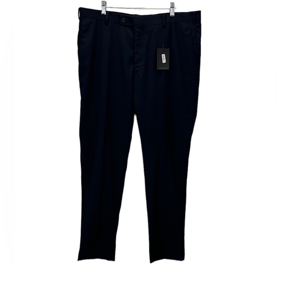 Alton Lane Tailored Fit Lined Suit Slacks Trousers Pants - Navy Blue - size 36 - Picture 1 of 9